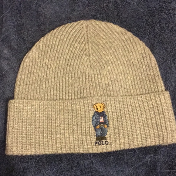 polo bear cuffed hat